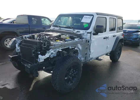 2021 Jeep Wrangler Unlimited Willys 4X4 from USA, damaged, VIN 1C4HJXDG3MW693021